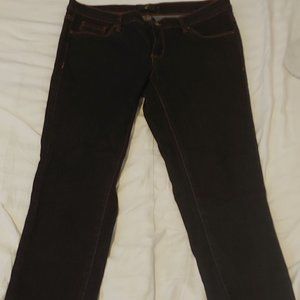 Dark skinny jeans